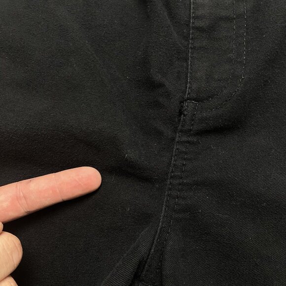 Canterbury New Zealand Jeans Black Pants Mens Size 32 (Fits 32x27.5) - Picture 4 of 12